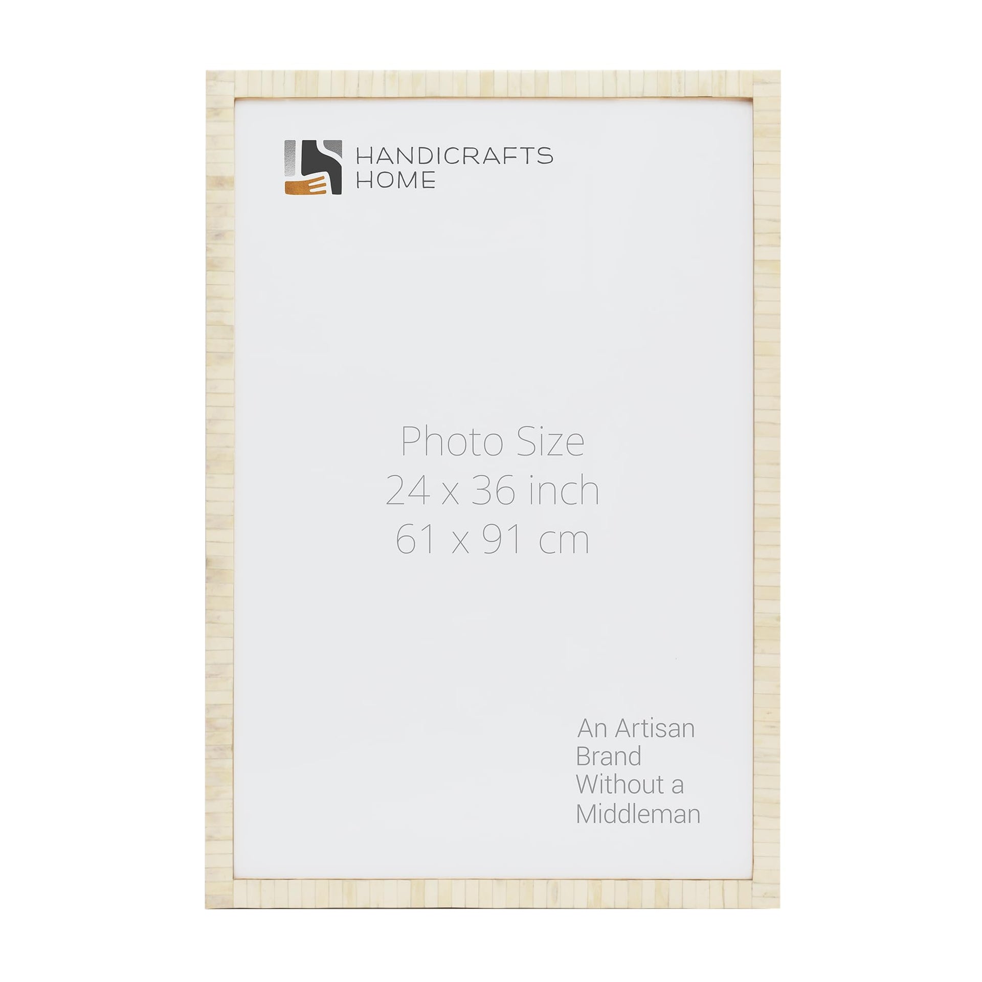 Poster Frames Classic Collection Bone Inlay, White ,2 Sizes