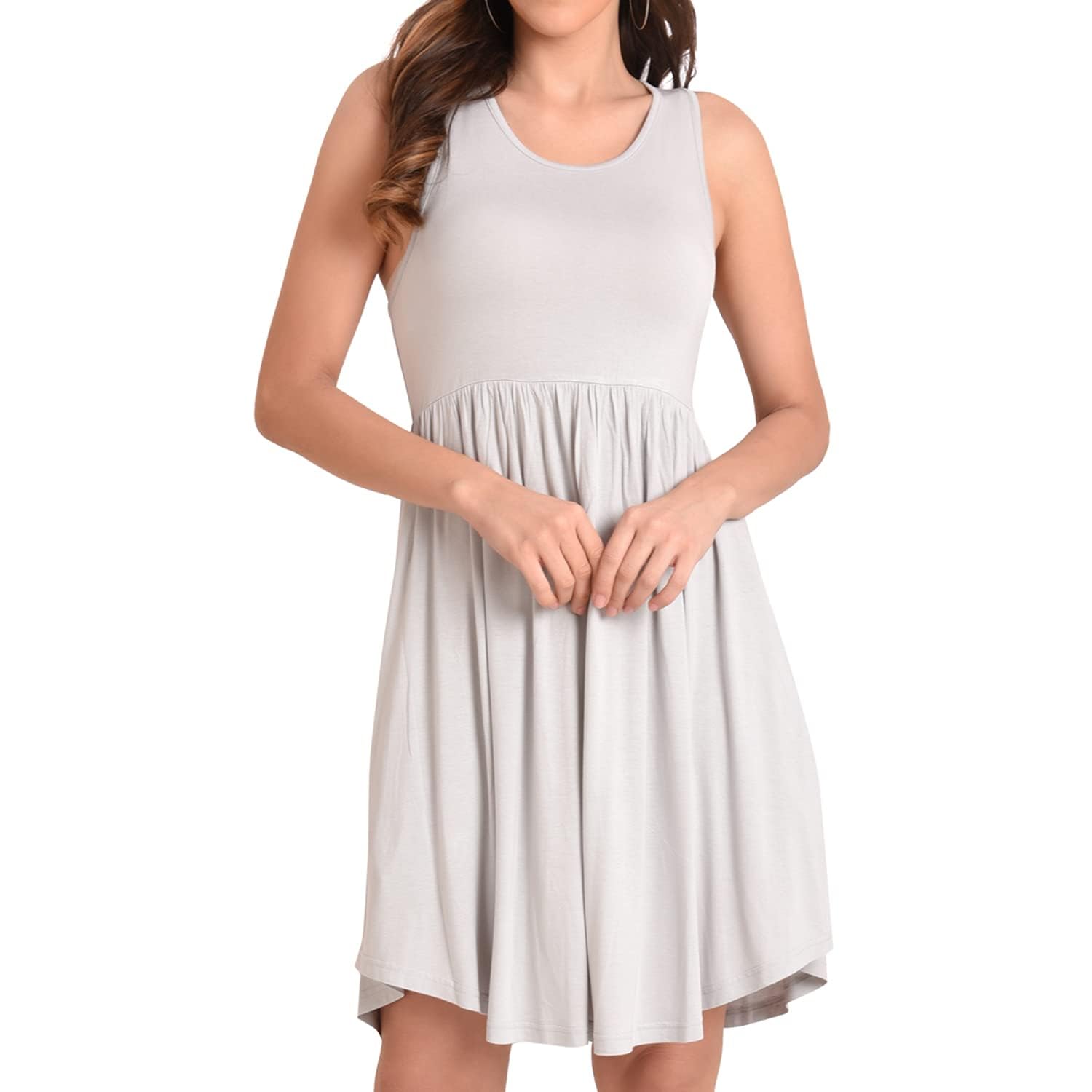 Casual Dress with Pockets Available in 6 Colors