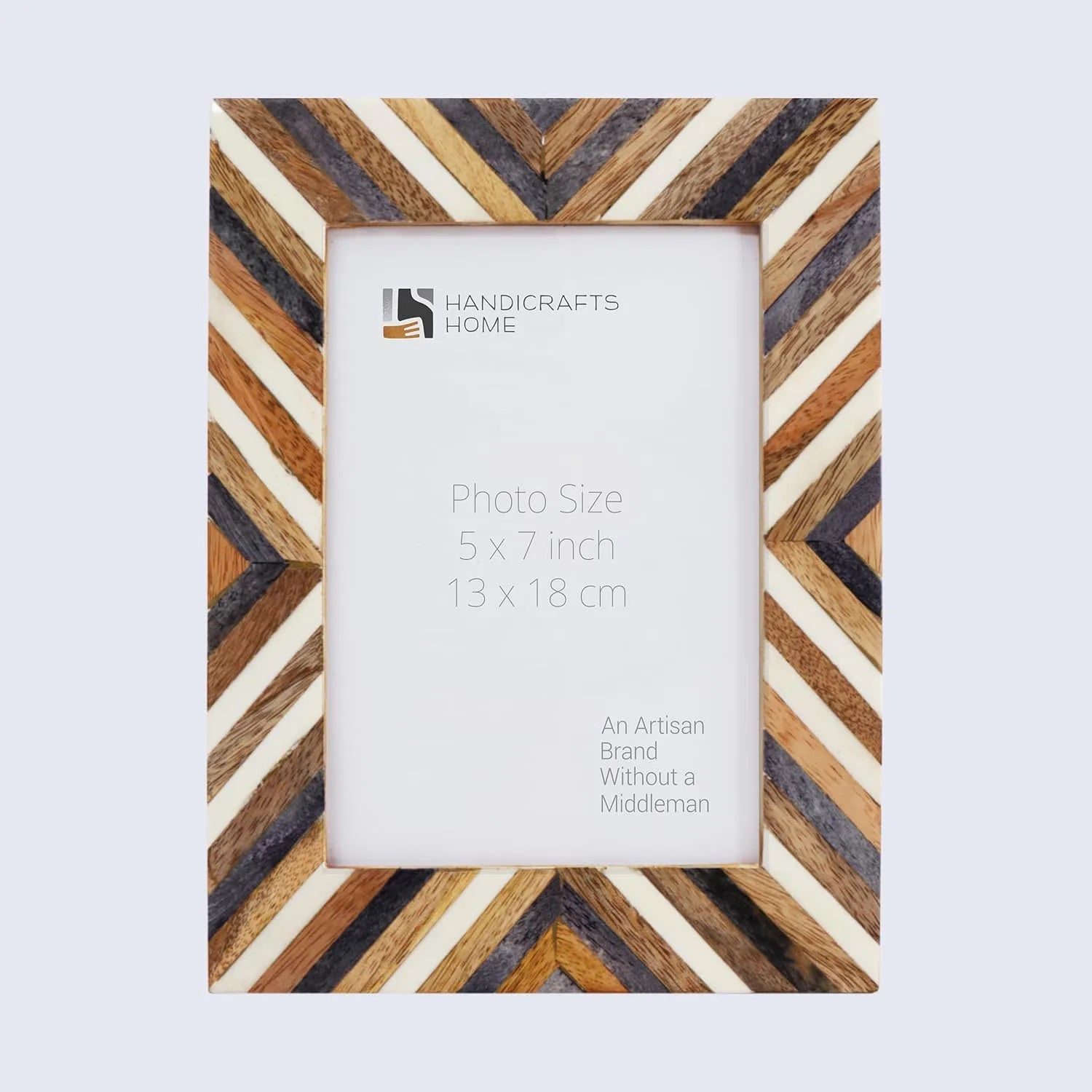 Picture Frame Hypno Daze Collection Wooden Resin Inlay Multi-Color – 3 Sizes