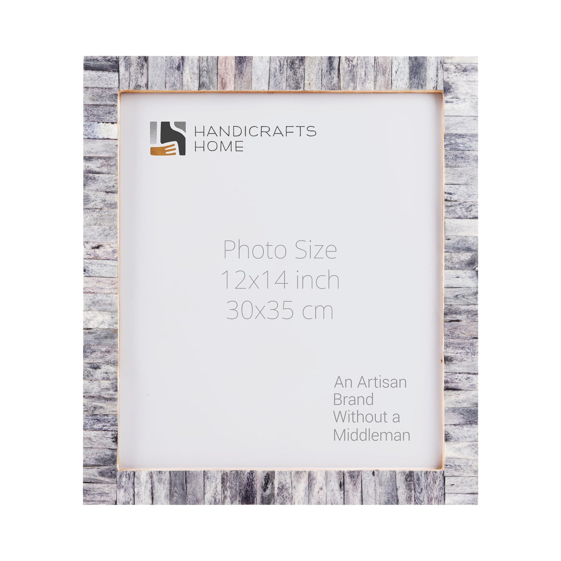 Poster Frames Classic Collection Bone Inlay, Grey, 6 Sizes