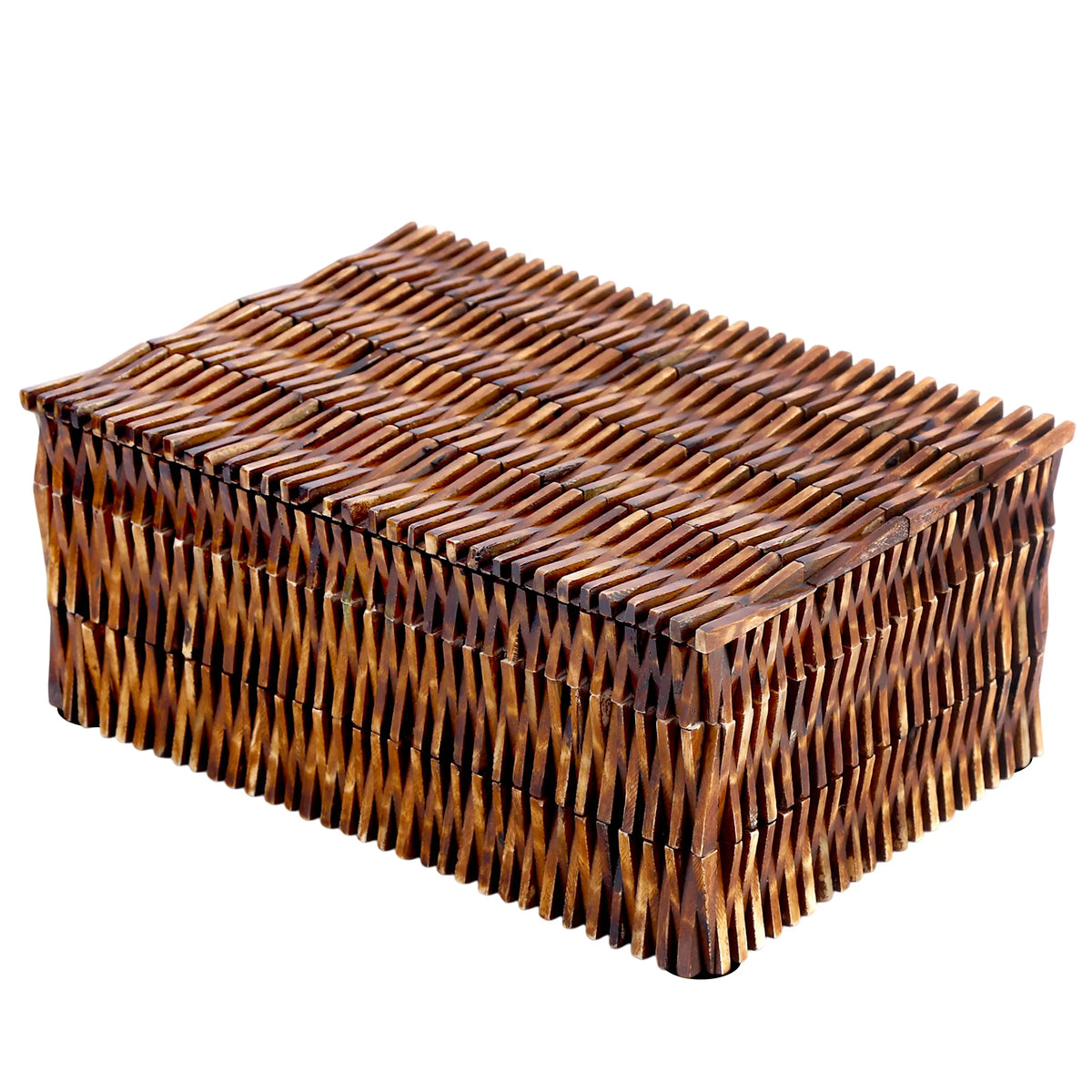 Mekong Lotus Bone Inlay Decorative Boxes | 12x8x5 9x6x3.5