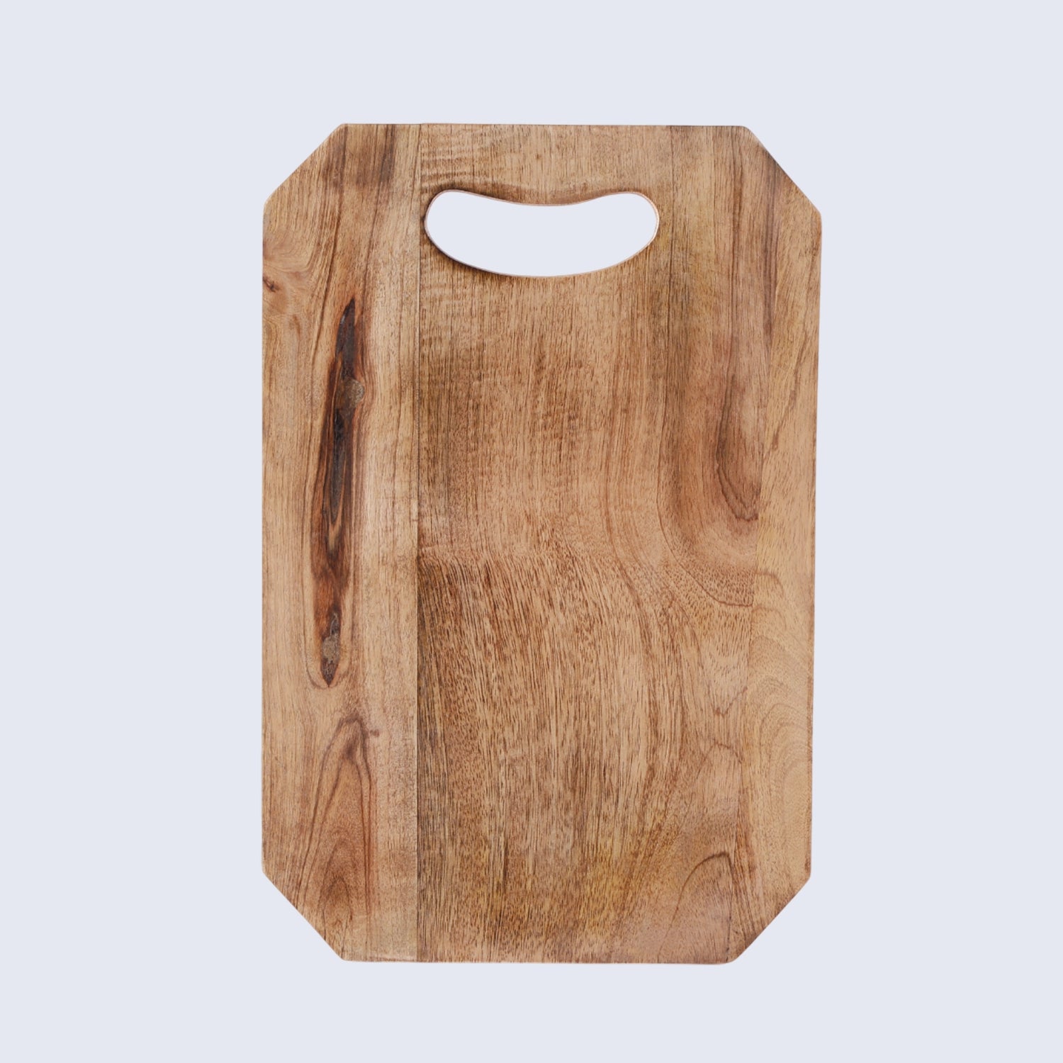 Chopping Board Octagon Corner – Wood, in 15x9.75"