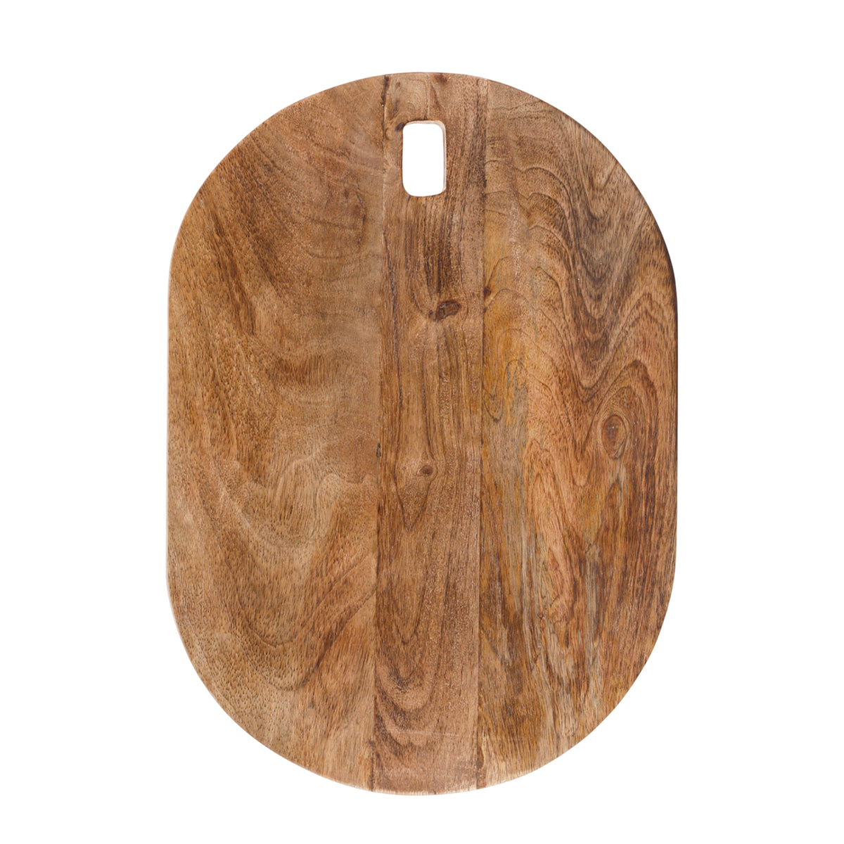 Handmade Chopping Board Oval Rectangle –Wood, in 14x9.75"