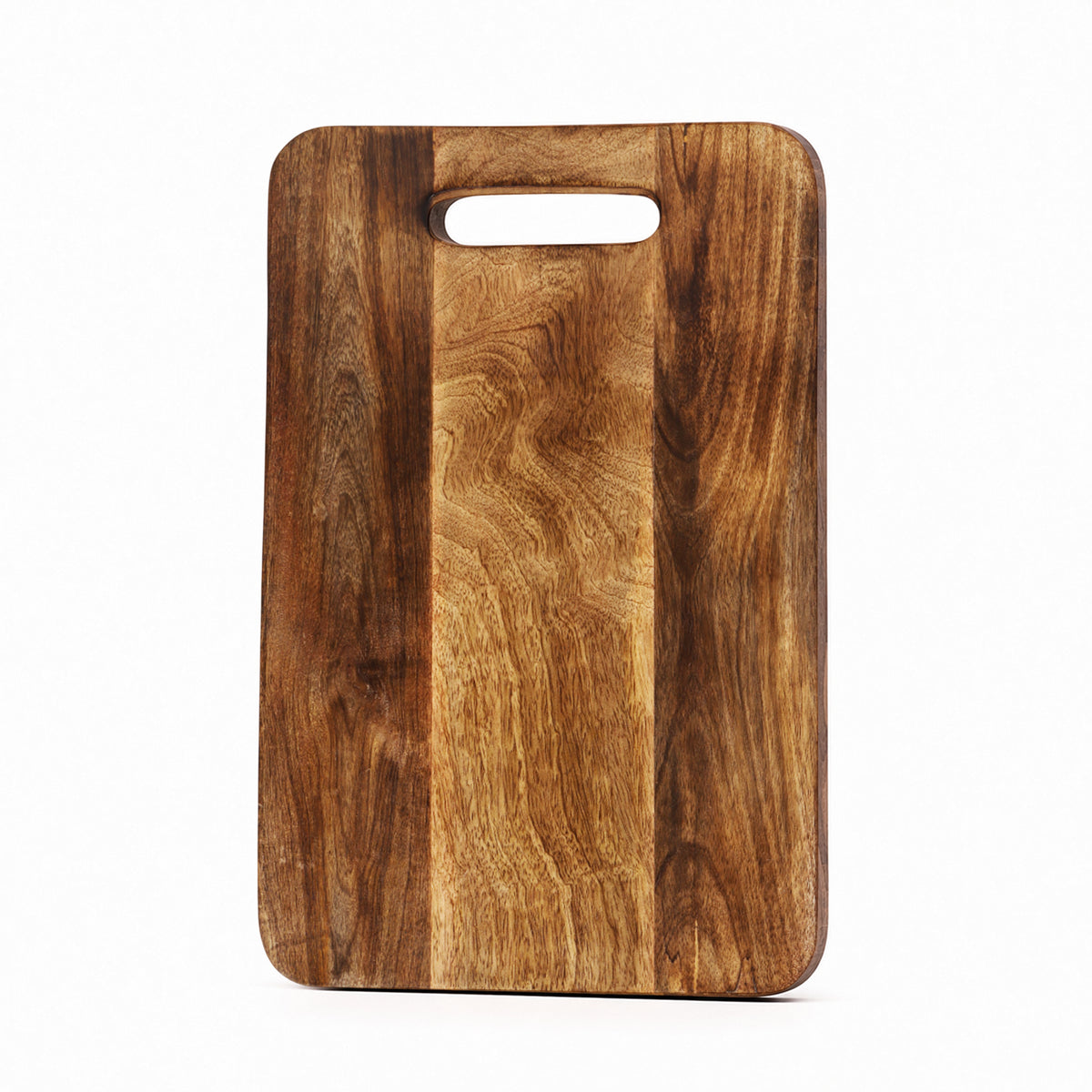 Handmade Chopping Board Round Corner –Wood, in 15x9.75"