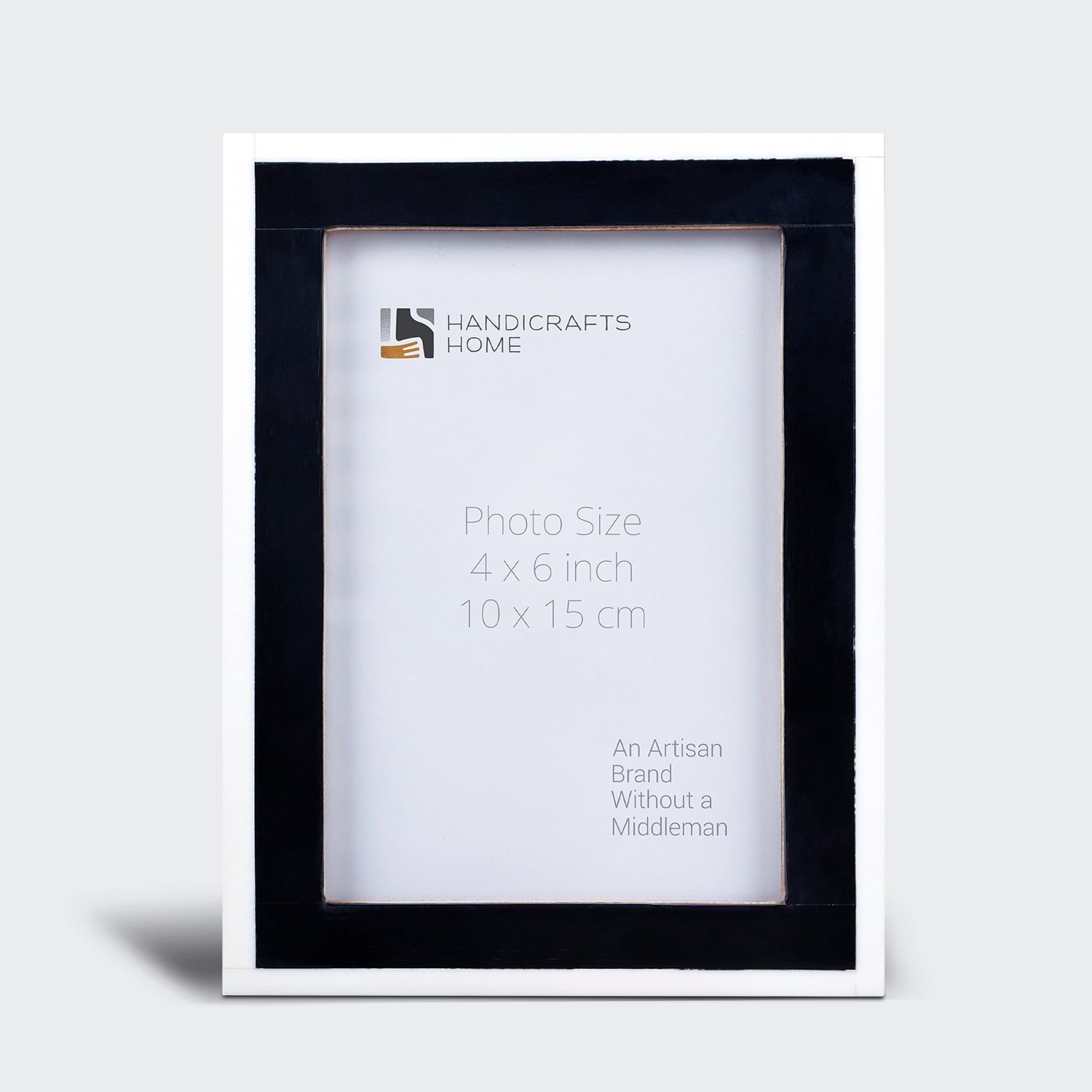 Picture Frame Mosaic Pattern Collection Bone Inlay Black & White – 3 Sizes