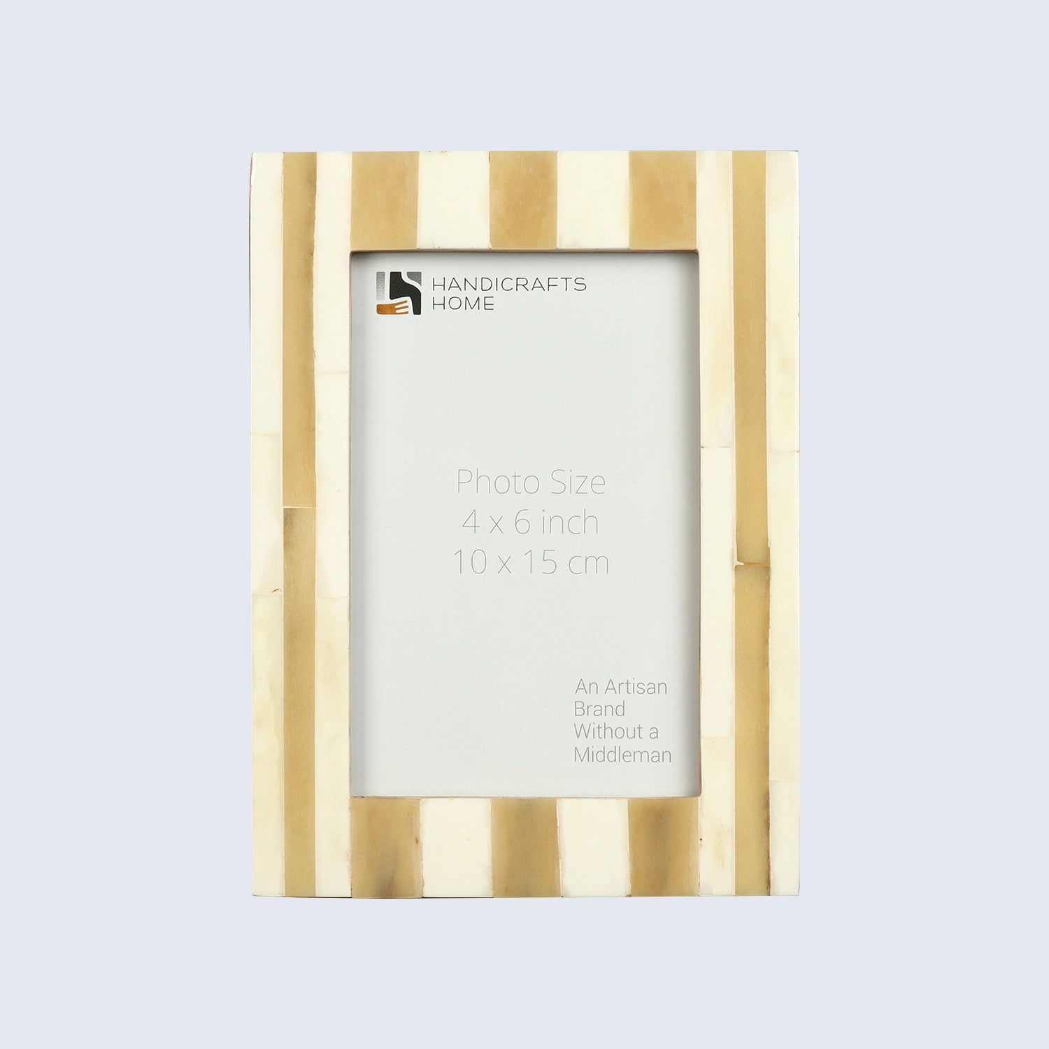 Picture Frame Holiday Decor Collection Bone Inlay White – 4x6 & 5x7"
