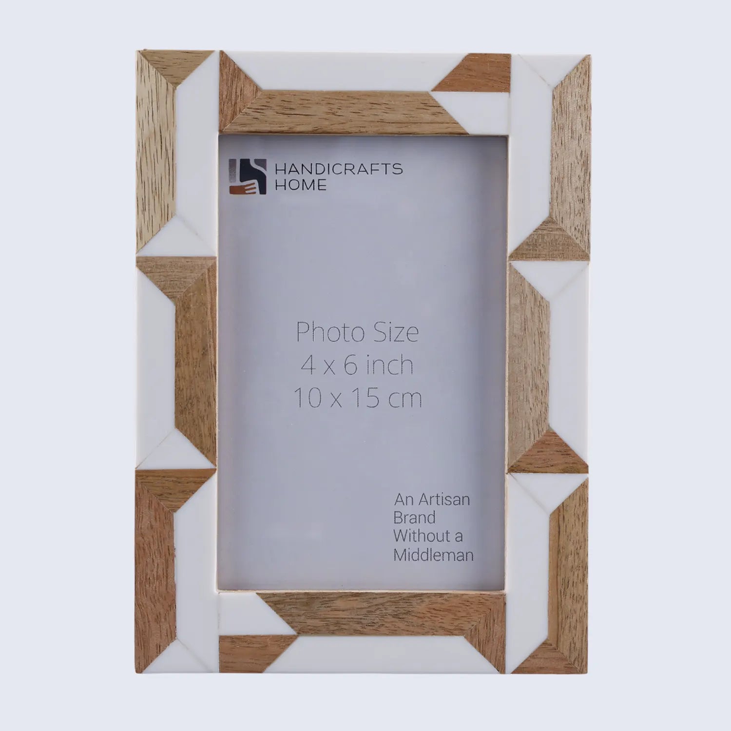 Picture Frame Woodline Pattern Collection Resin & Wood – 4x6 & 5x7"