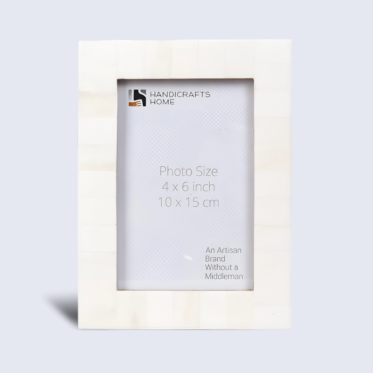 Picture Frame Classic Collection Bone Inlay White – 4x6 & 5x7"