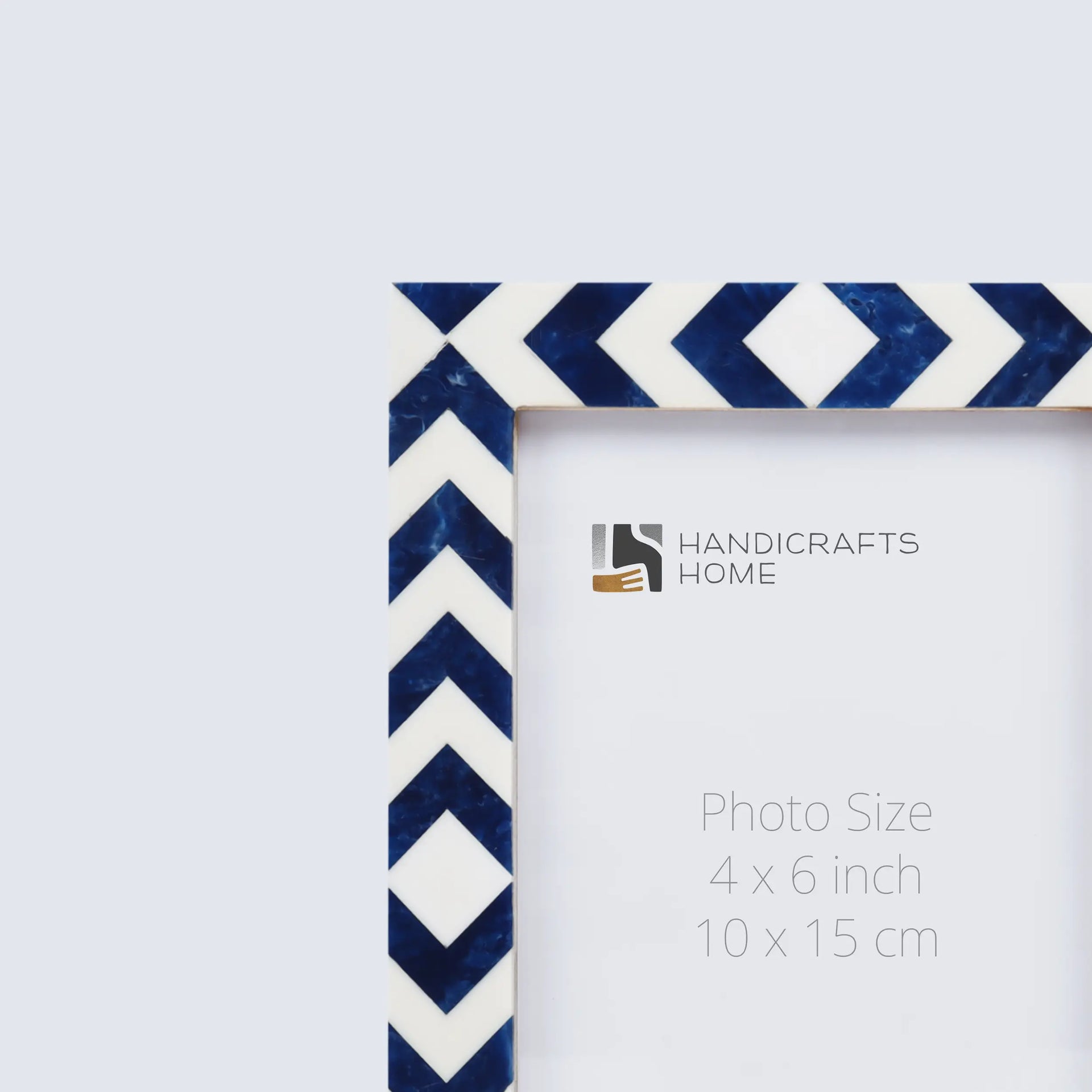 Picture Frame Lisbon Azul Collection Resin Inlay Blue & White – 3 sizes (Pack of 2)