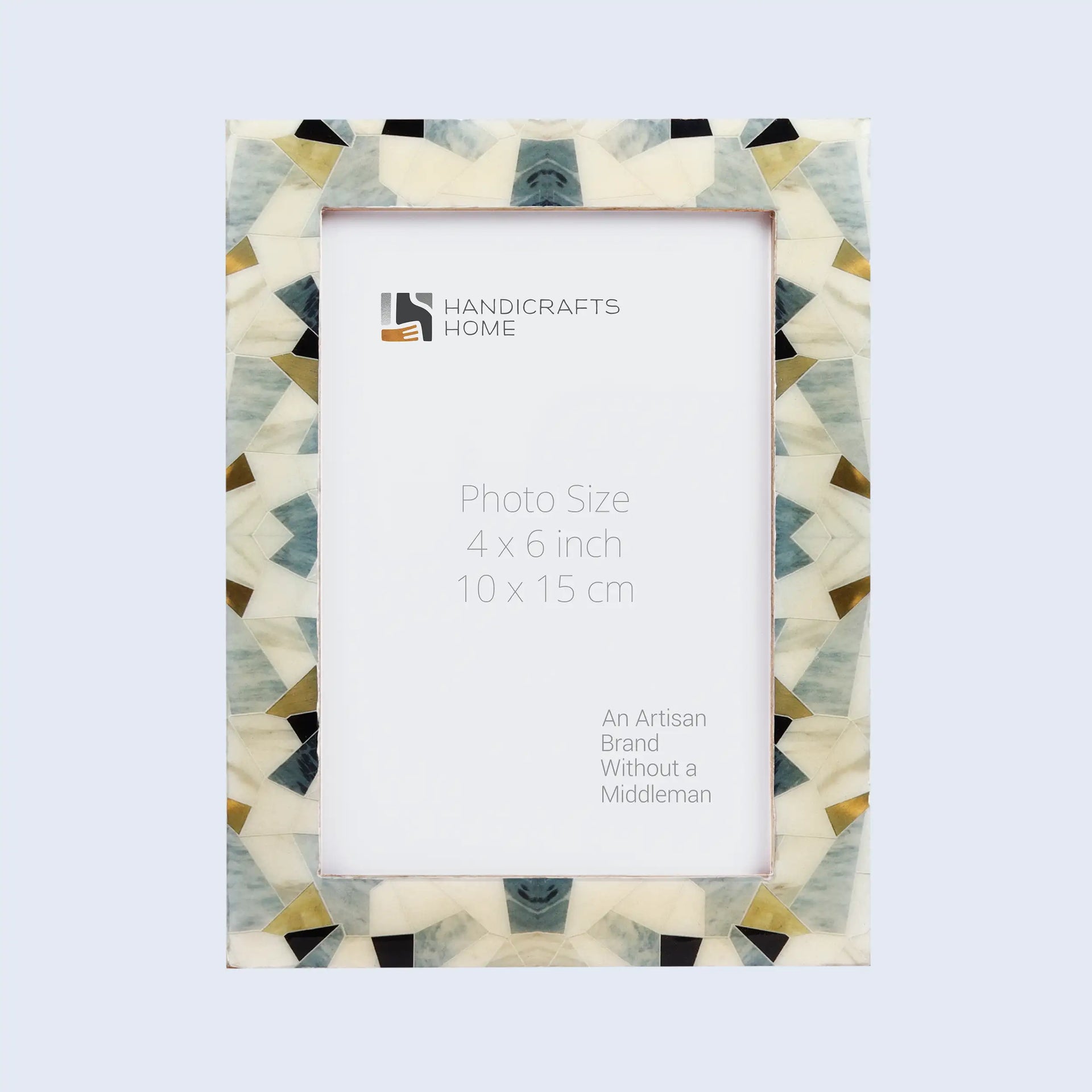 Picture Frame Pearlescent Prism Collection Mother of Pearl Multi – 3 Sizes