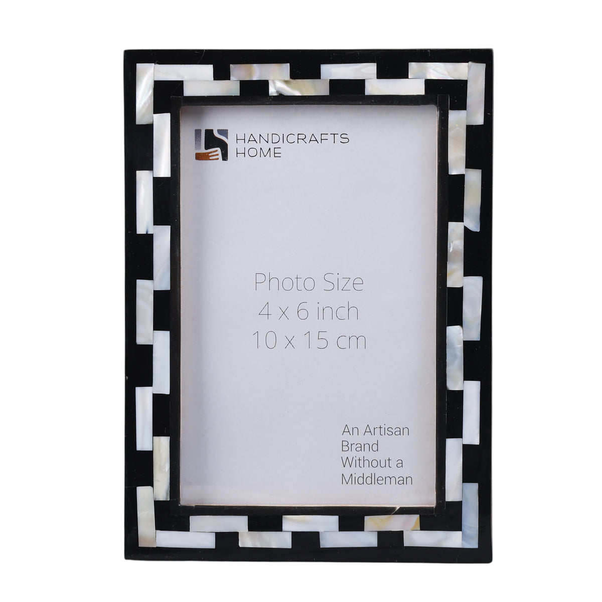 Picture Frames Pearlescent Tiptoe Collection Mother of Pearl & Resin Inlay, 3 Sizes