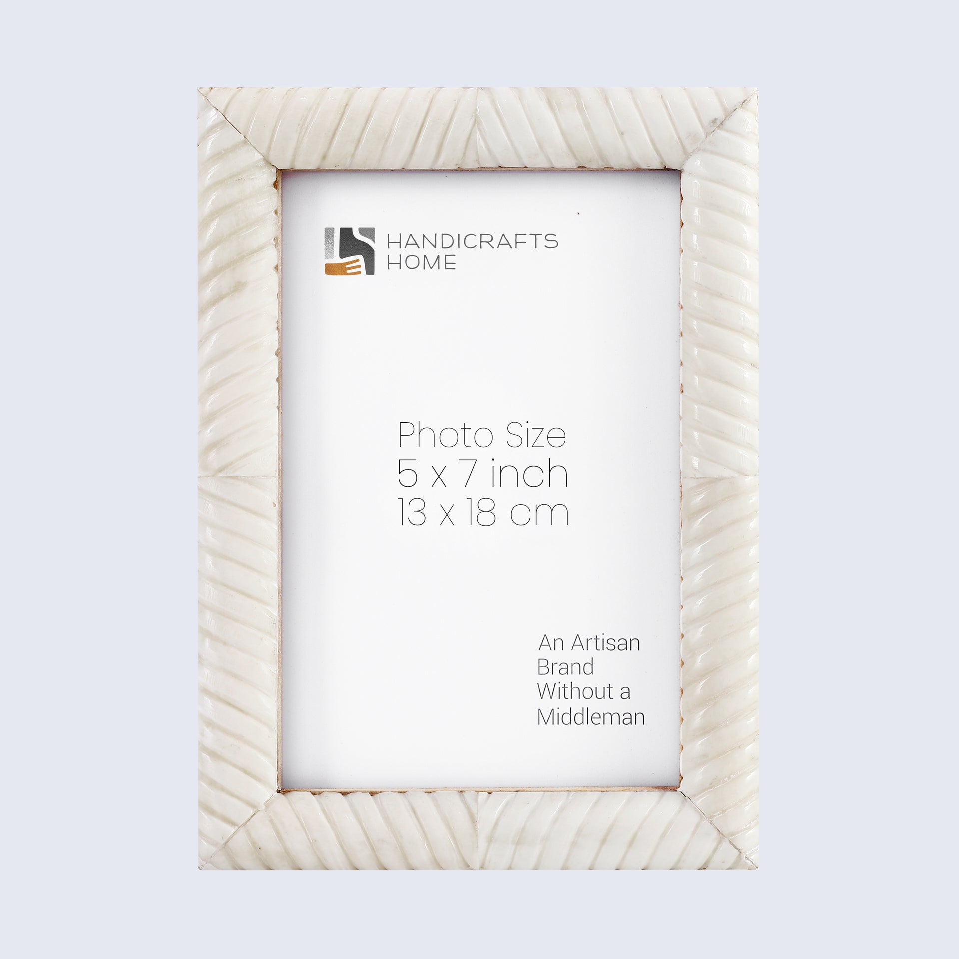 Picture Frame Sea Siren Ligeia Collection Bone Inlay White – 2 Sizes