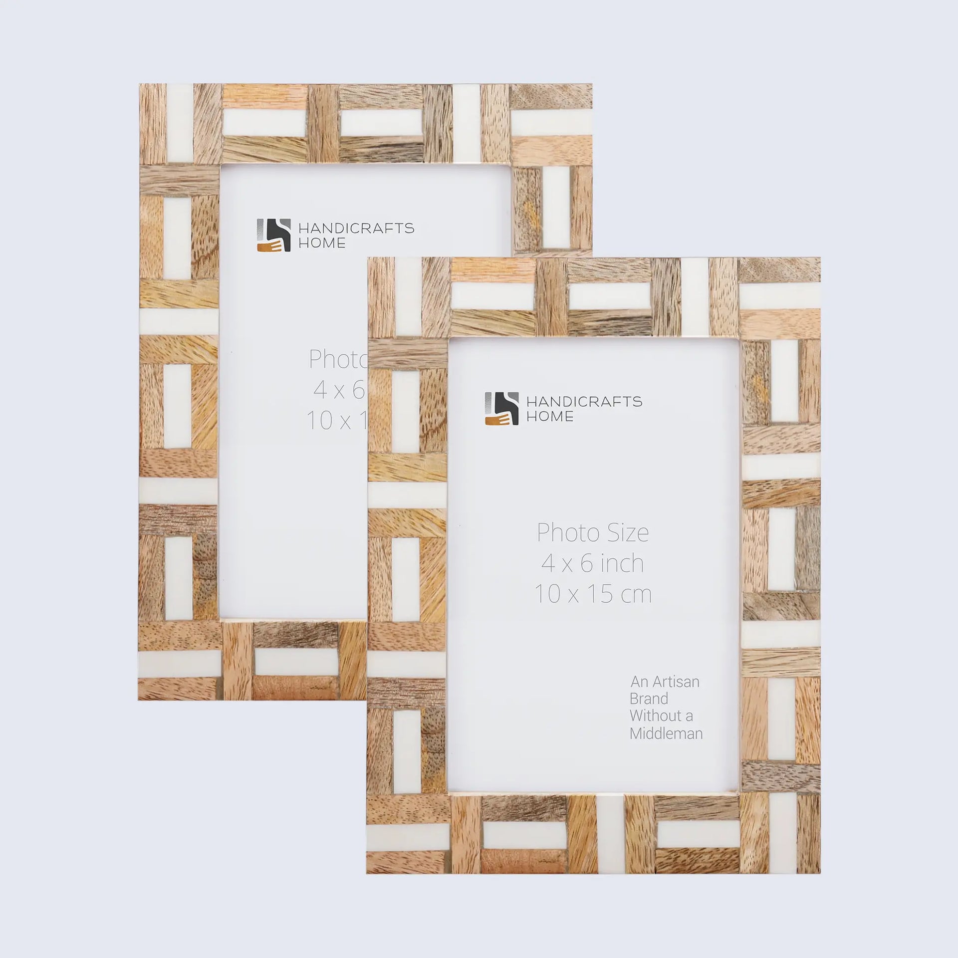 Picture Frame Marquet Chase Collection Resin Inlay Multi Color Pack of 2 Available in 8 Sizes