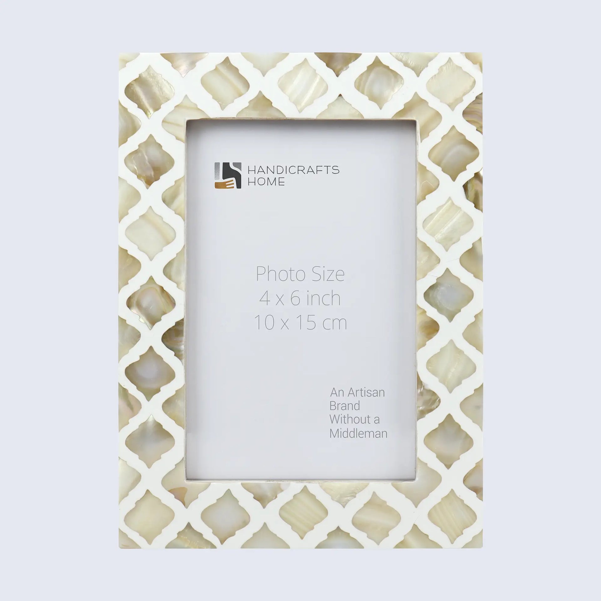 Picture Frame Moor Earth Pattern Collection Mother of Pearl Resin Inlay Multi Color in 3 sizes