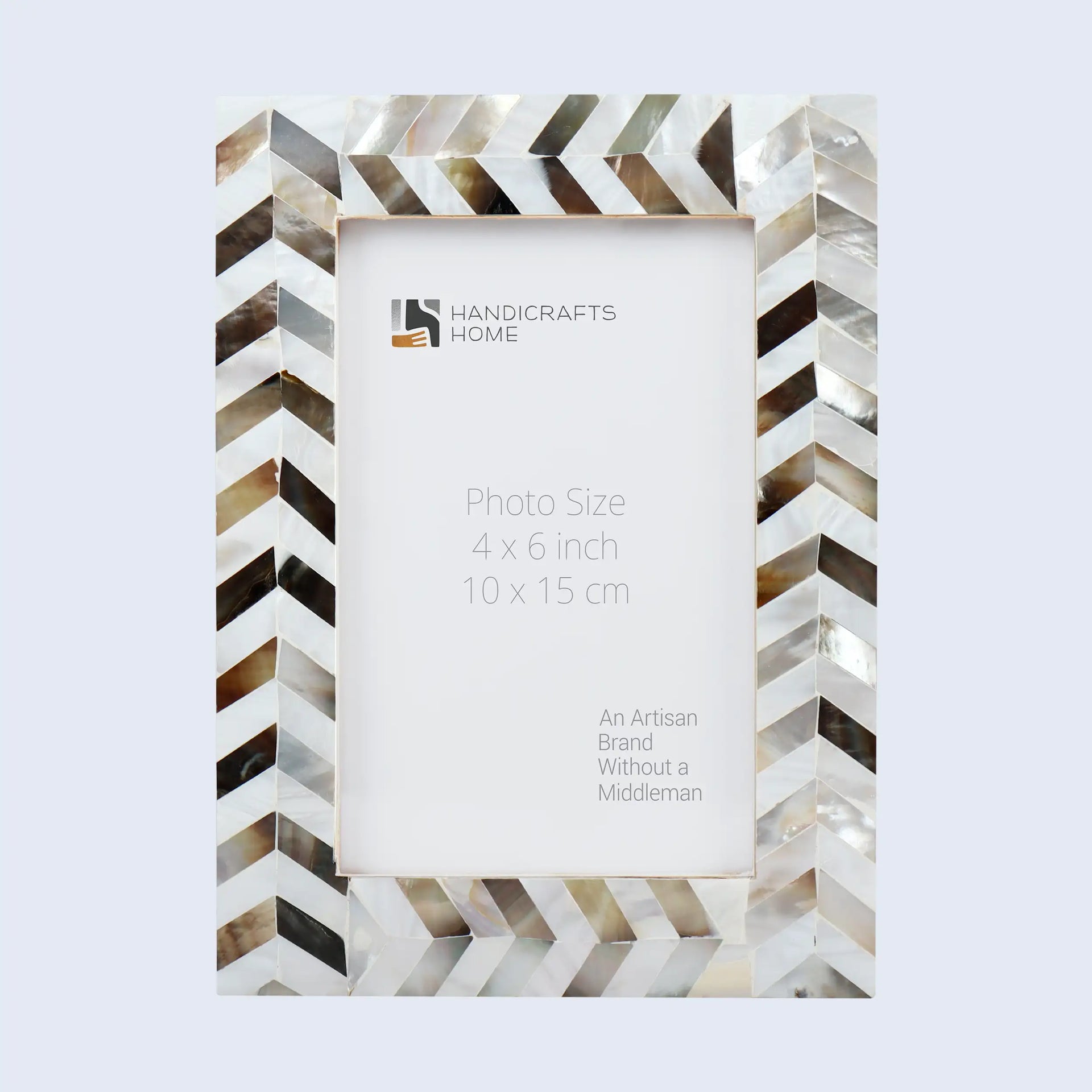 Picture Frames Pearlescent Chase Collection Mother of Pearl White 3 Sizes
