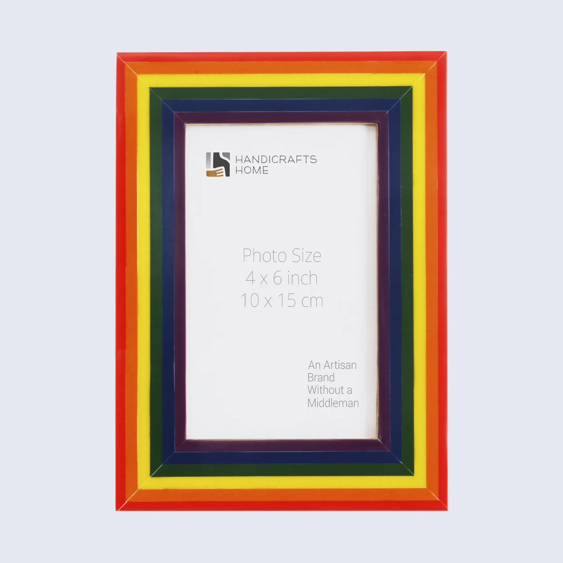 Picture Frame Spectrum Pride Collection Resin Inlay Multi-Color – 4x6, 5x7 & 8x10