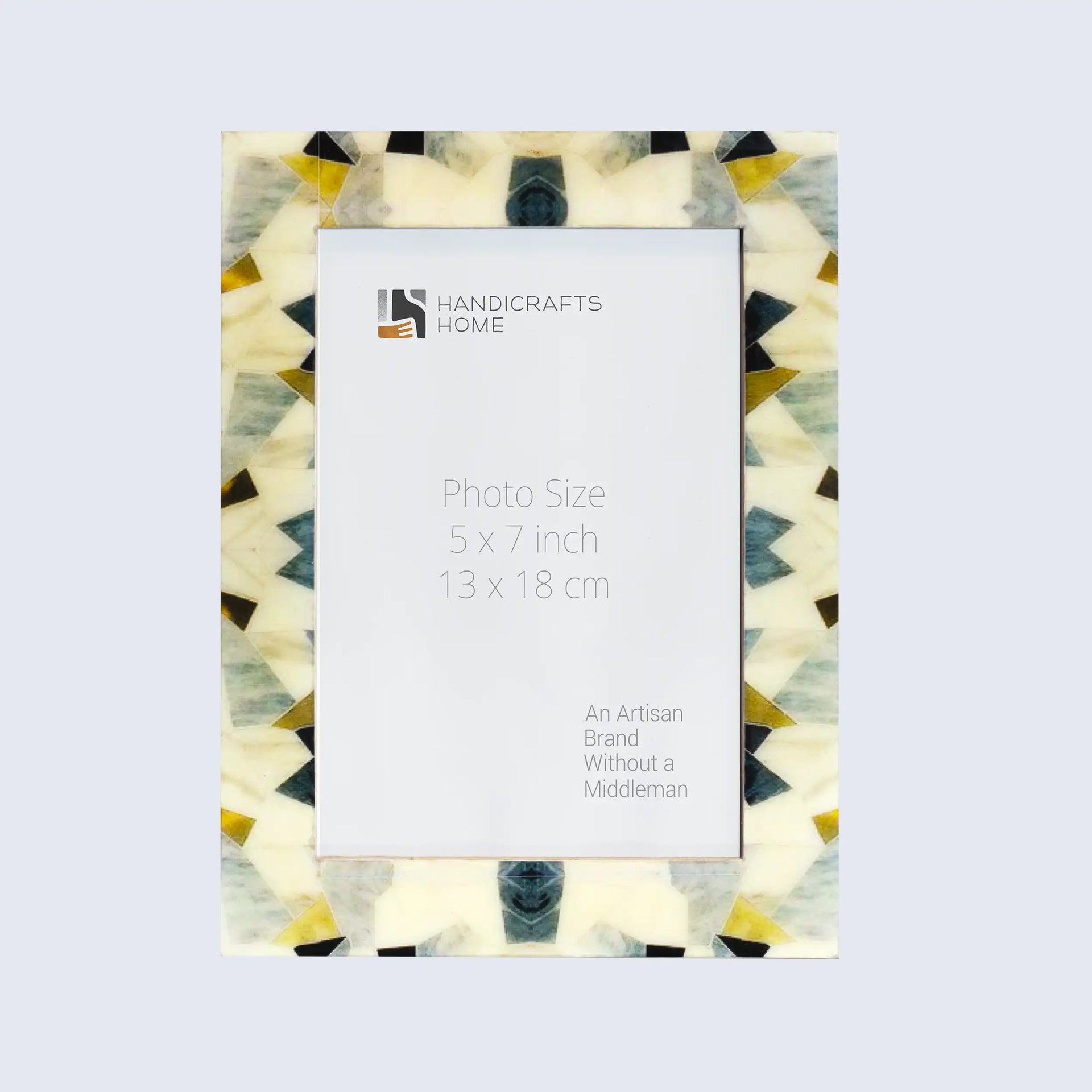 Picture Frame Pearlescent Prism Collection Mother of Pearl Multi – 3 Sizes