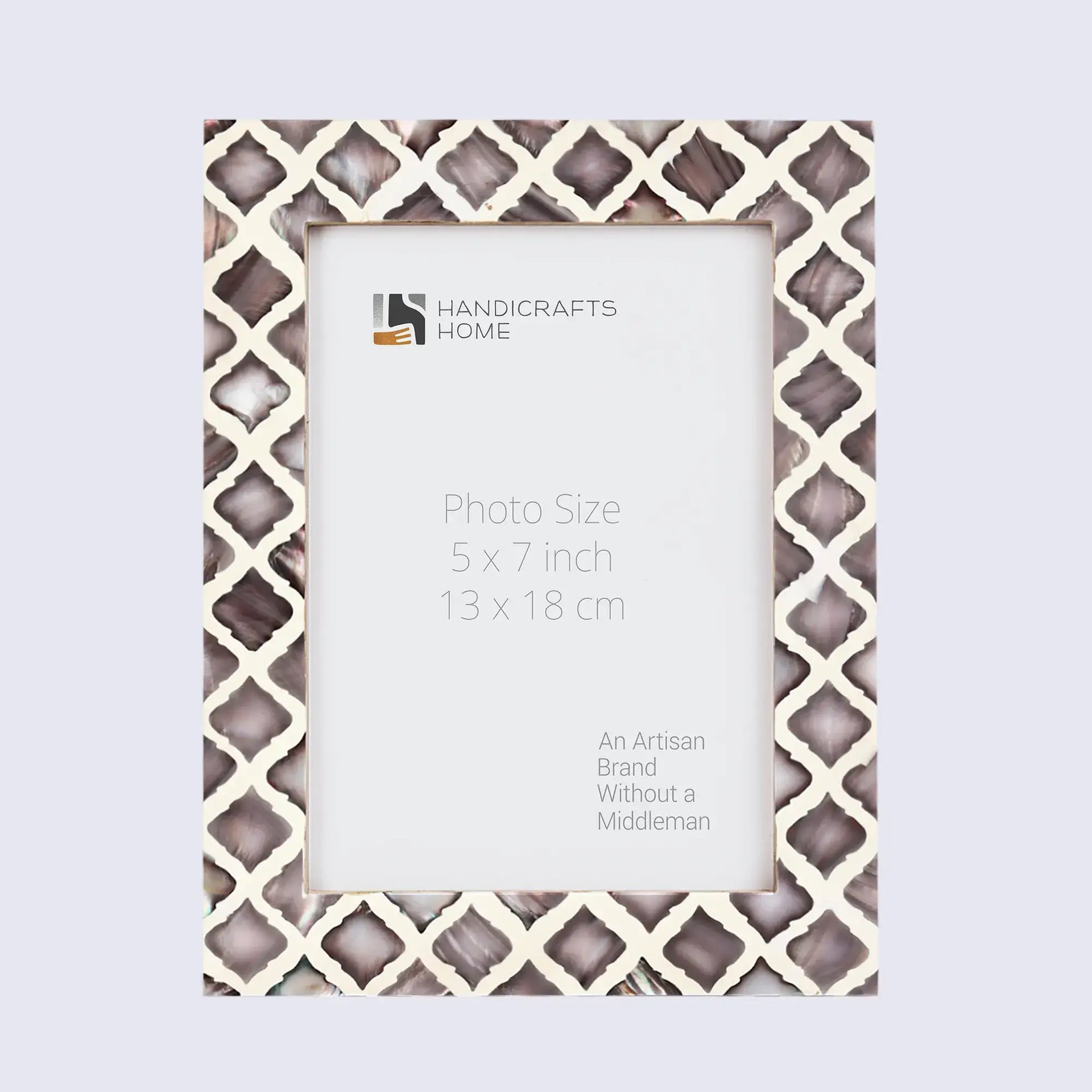 Picture Photo Frame Moor River Collection Mother of Pearl & Resin Inlay – 3 Sizes
