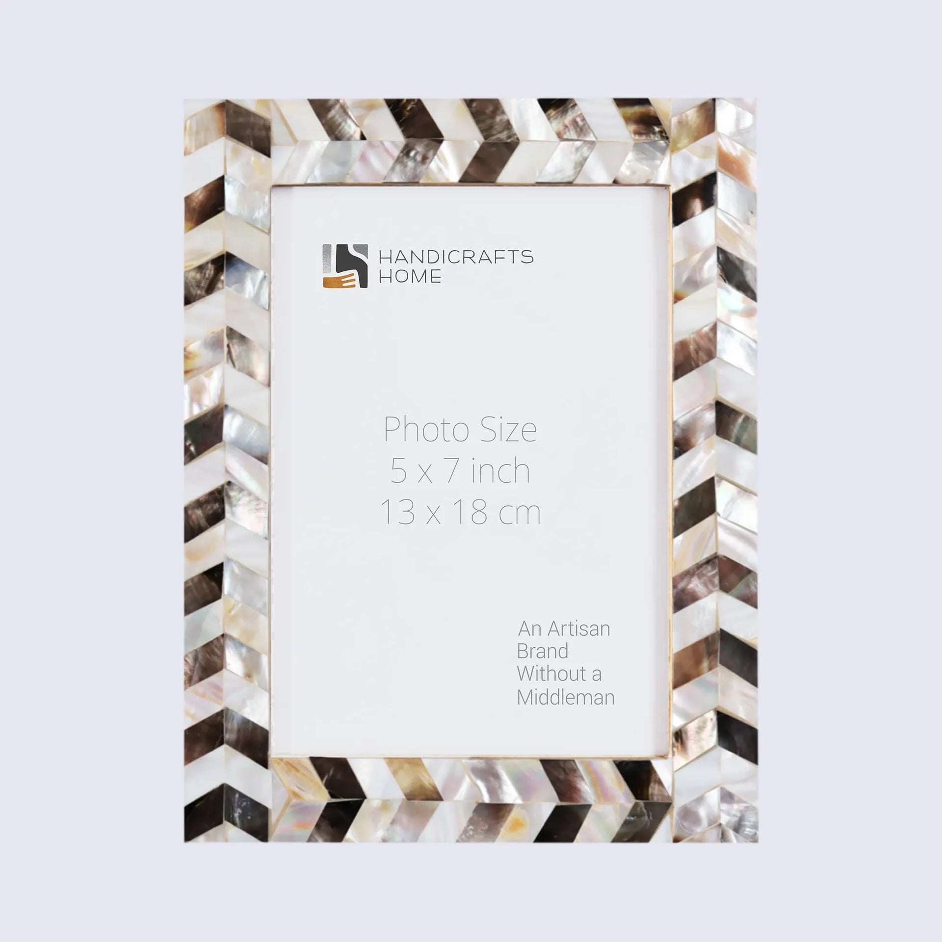 Picture Frames Pearlescent Chase Collection Mother of Pearl White 3 Sizes