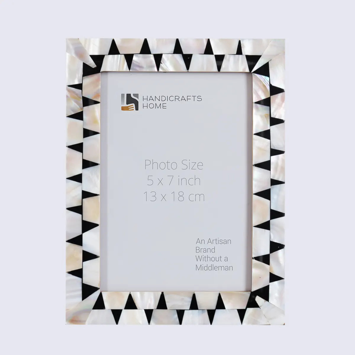 Picture Frames Pearlescent Flash Collection Mother of Pearl Resin White 3 Sizes