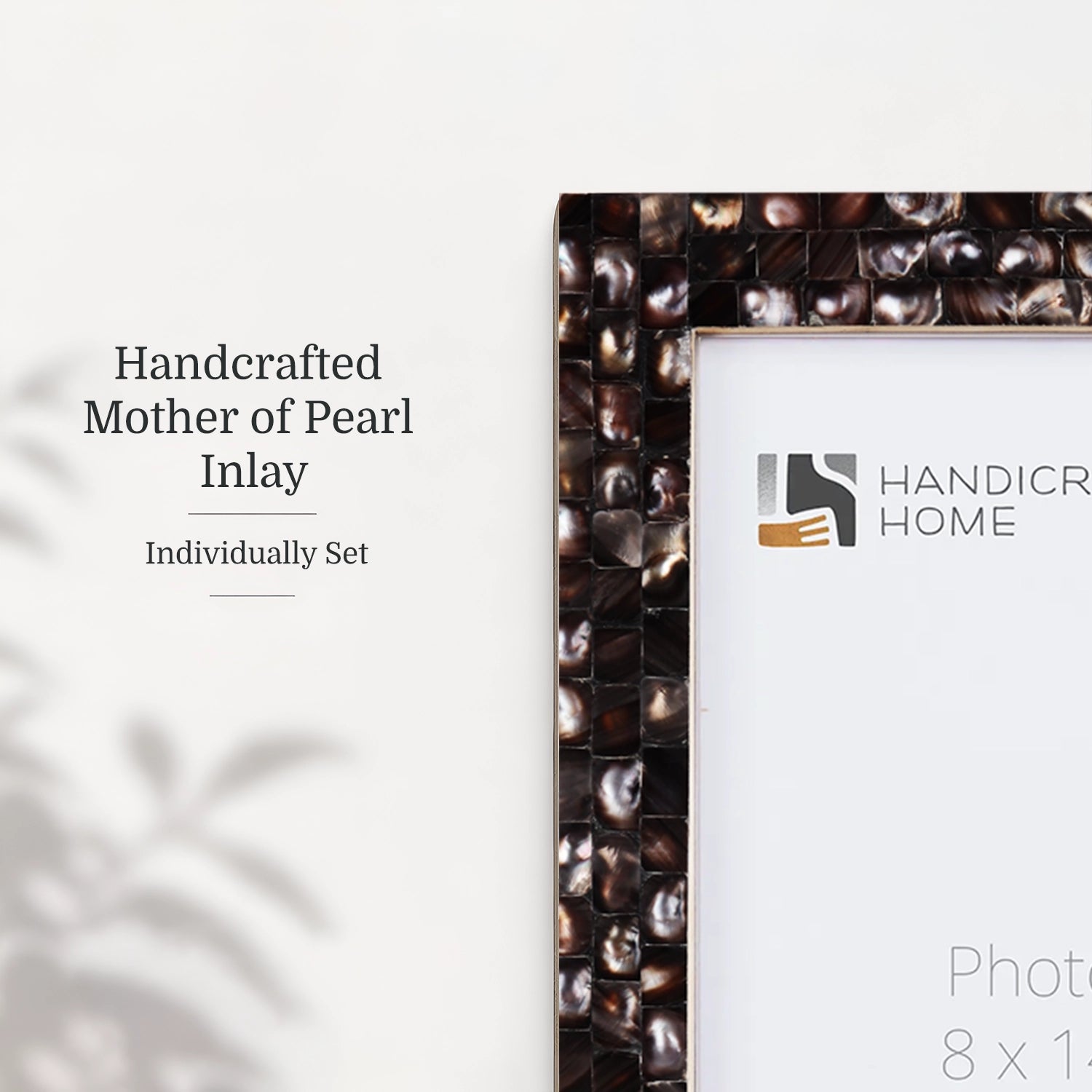Poster Frame Mother of Pearl Collection, Grey, 3 Sizes