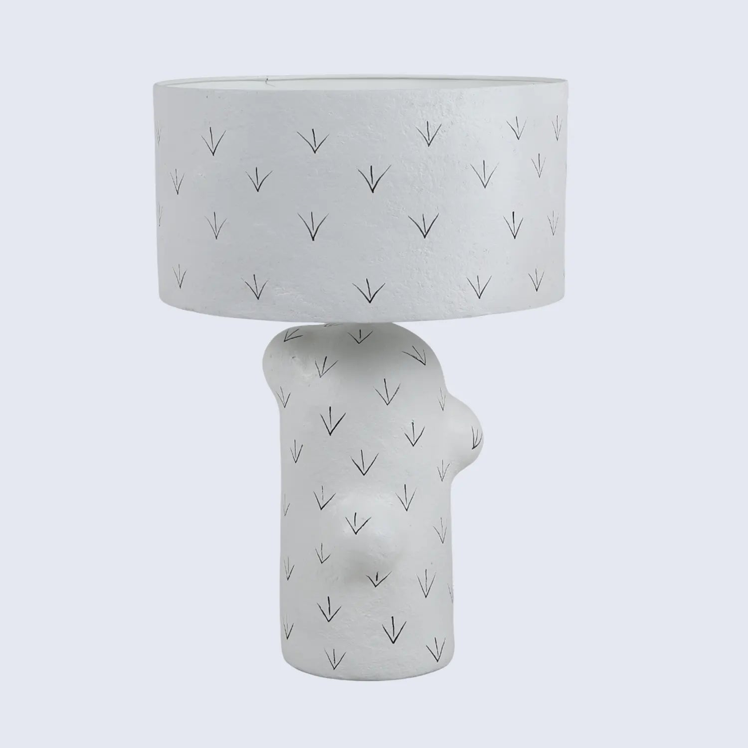 table lamp 13 5x20 chevron modern bedside lamp 1