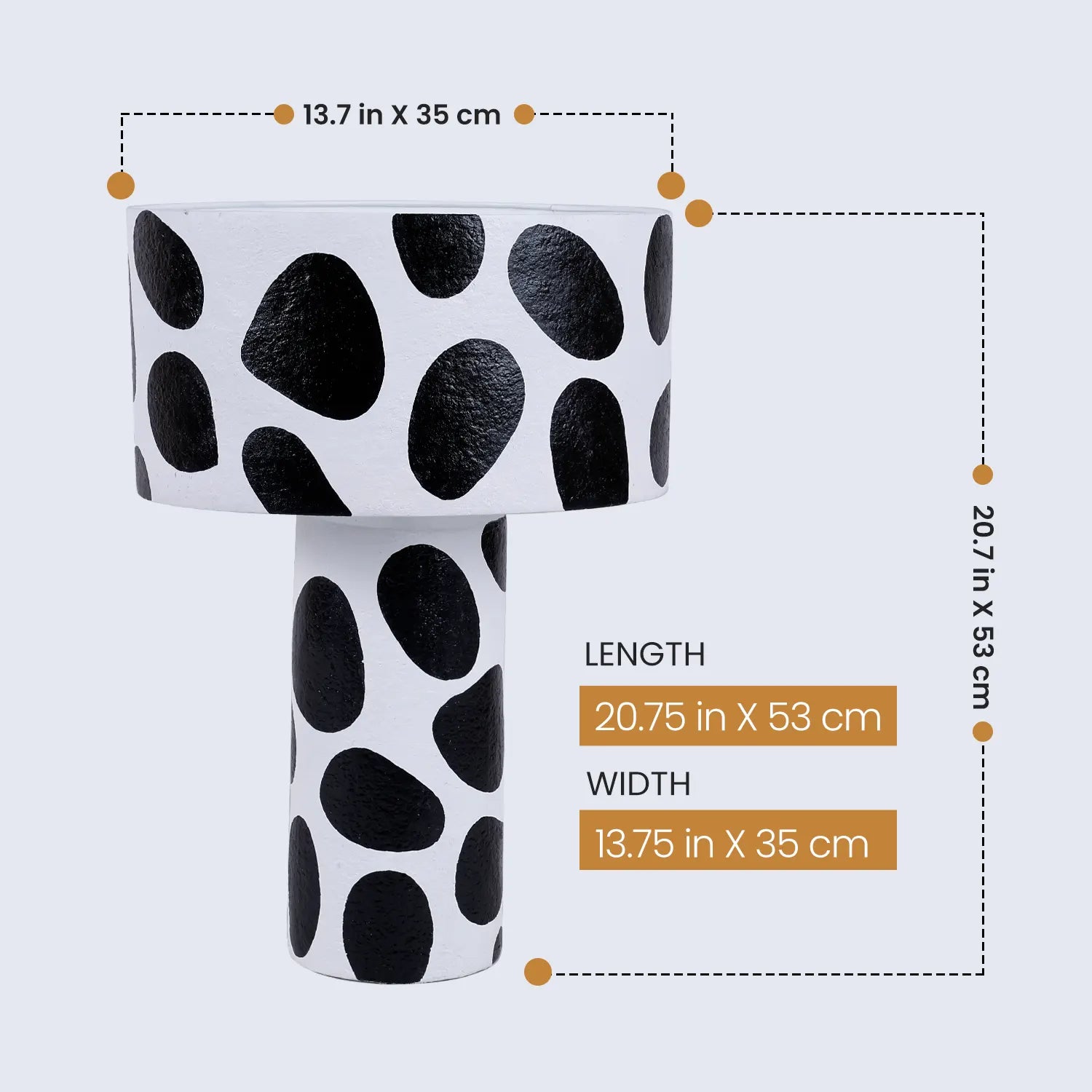 Table Lamp 13 7x20 7 dal spot modern bedside lamp