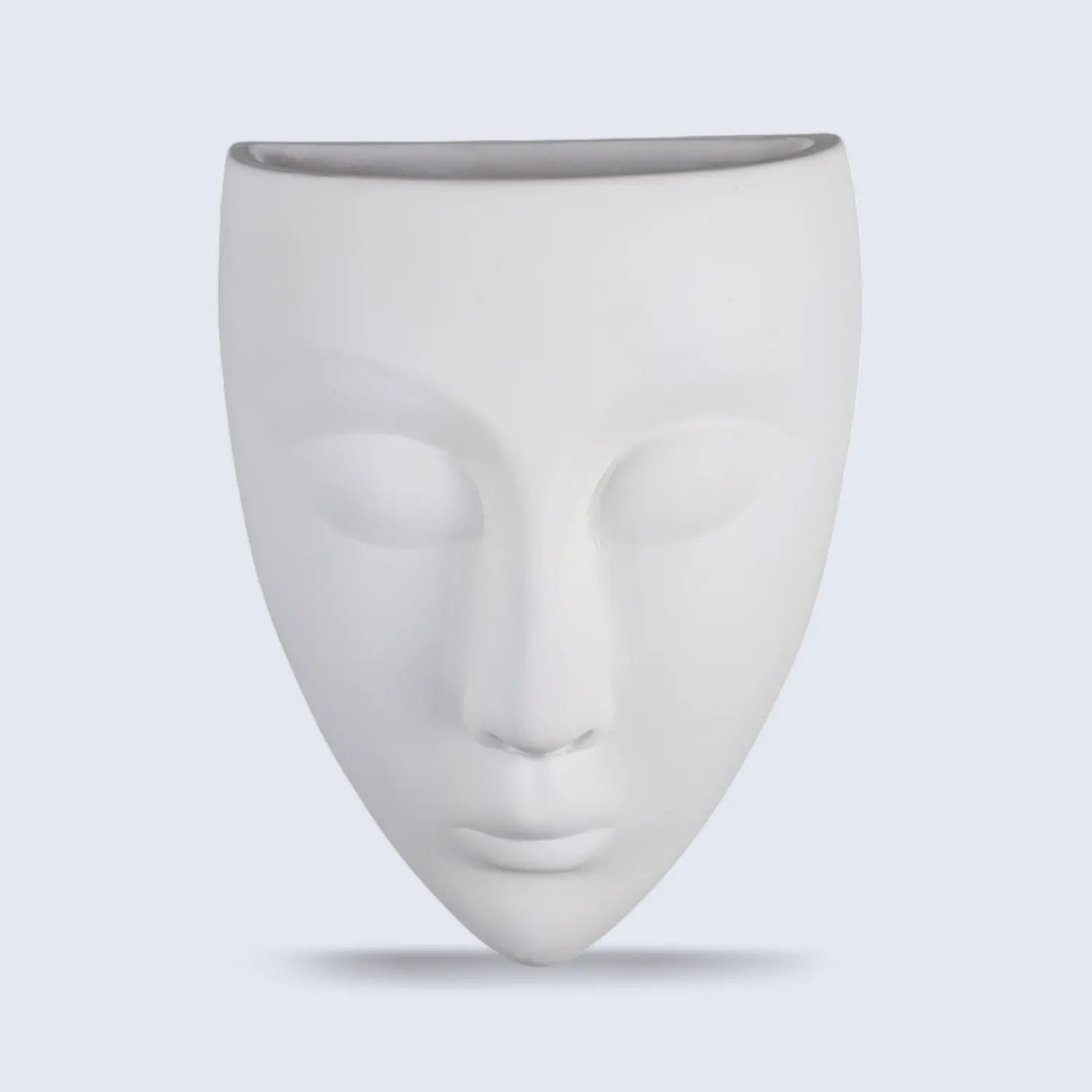 Ceramic Vase For Mystiface Modern Small, White Flower Vase - Mystiface