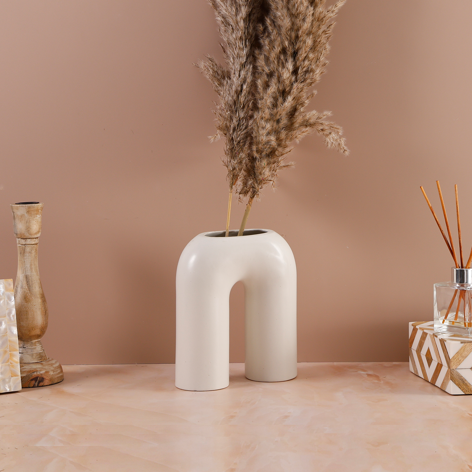 Ceramic Vase For Flowers  White Flower Vase Arcform