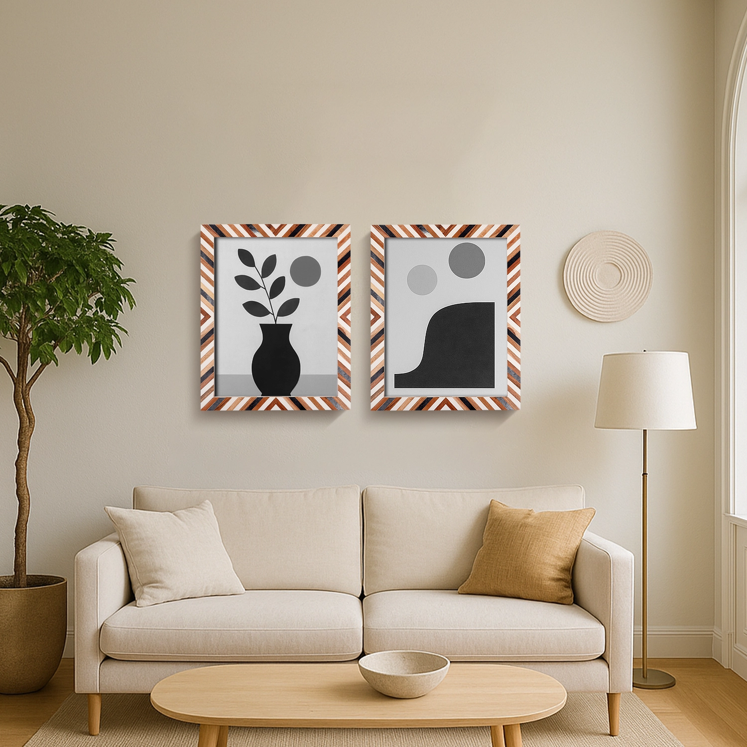 Poster Frames Marquet Cosmo Collection Resin Inlay, Multi Color, 14" x 18" ( Pack of 2)
